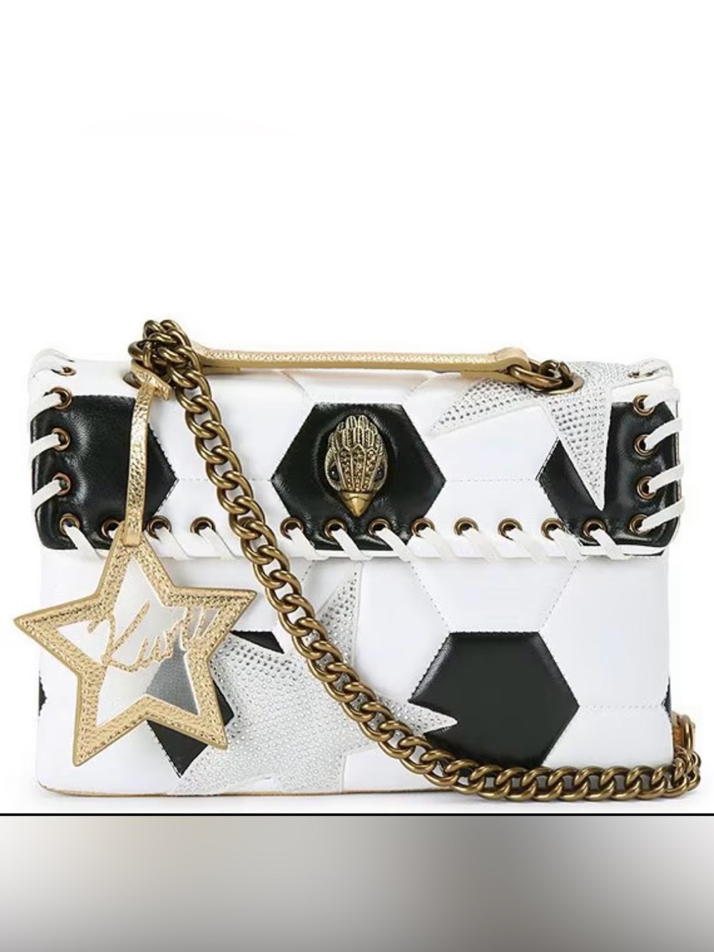 Kurt Geiger London
Leather Kensington Footy (Soccer) Shoulder Bag